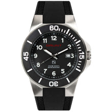 Load image into Gallery viewer, GRUNT Work watch, Stainless steel case &amp; Silicone Band, Black Dial