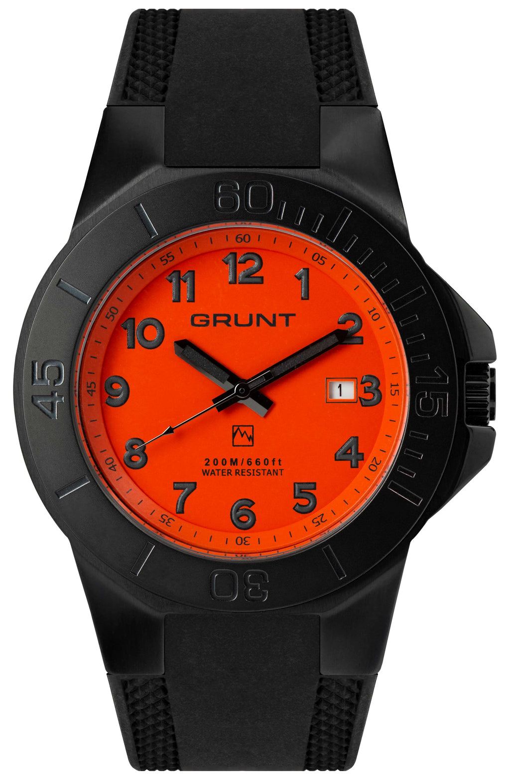 Grunt Men's GB Series Stainless Steel - Black/Orange